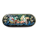 Etui a lunettes russe - Paysage Hiver Russe
