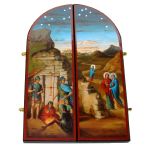 Triptyque - Icône de la Résurrection du Christ