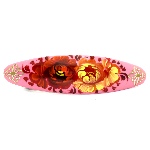 Barrette russe - Fleur