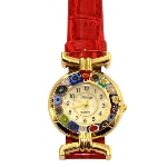 Montre femme colorée - Murano - Millefiori