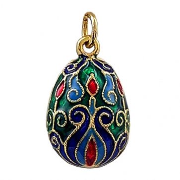 Pendentif Fabergé style - Oriental