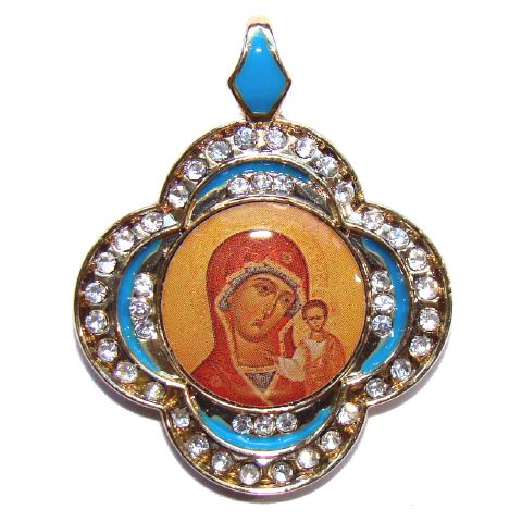 Pendentif La Vierge de Kazan