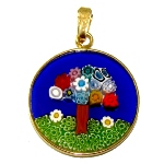 Pendentif Arbre Murano