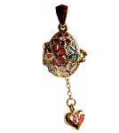 Pendentif Coeur - Pendentif Oeuf style Faberge