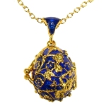 Pendentif Oeuf - Couronne Russe