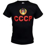 T-shirt avec le blason de l'Union soviétique et l'inscription URSS