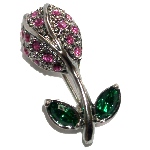 Broche Fleur - copie Faberge