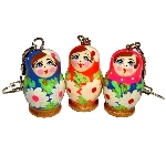 Cadeau invites anniversaire enfant - Portes-clés poupees