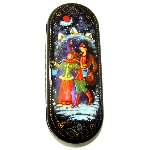 Etui a lunettes russe - Les amoureux