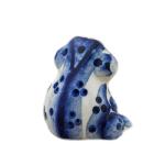 Figurine Grenouille collection en porcelaine