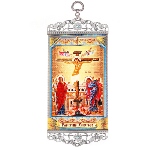 Icone Crucifixion du Christ - Icône russe Gonfalon
