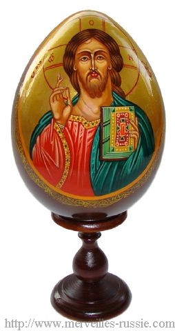 Icone Jesus Christ - Oeuf icone