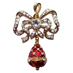 Pendentif Faberge (copie) - Noeud et Oeuf