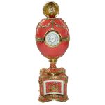 Oeuf Chanteclair copie Oeuf Faberge 1904 Horloge et Boite a musique