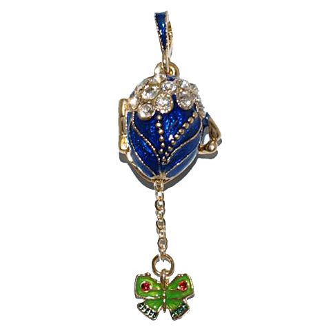 Pendentif Papillon - Pendentif Oeuf style Fabergé