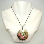 Collier en nacre - Bouquet de fleurs