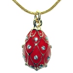 Collier original femme - copie pendentif Fabergé