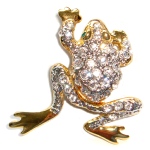 Broche Grenouille - copie broche Faberge