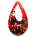 Pendentif Murano Authentique - Goutte