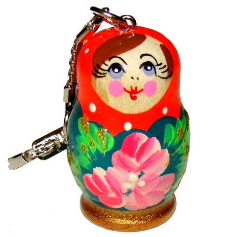 Porte cles poupee russe