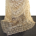 Châle Beige dore