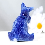 Figurine Chien en porcelaine, Gjel 