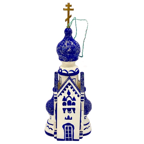 Decoration pour sapin de Noël - Eglise russe