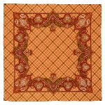 Foulard russe en laine - Écossais 