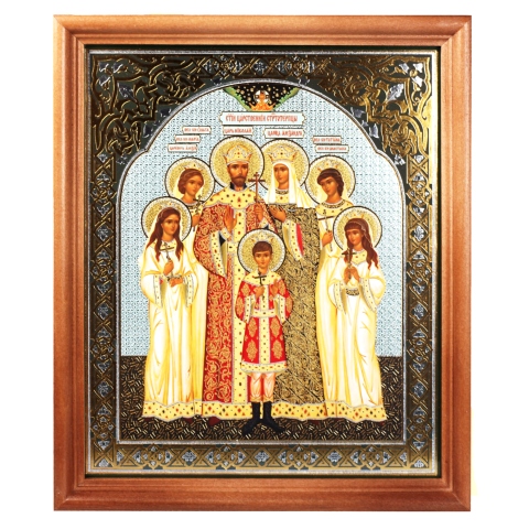 Icone Sainte Famille Romanov - Icone orthodoxe russe