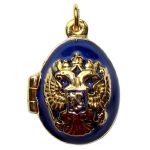 Saint Michel Pendentif style Faberge