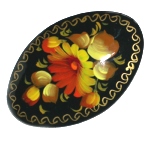 Broche fantaisie russe 