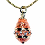 Collier original - copie pendentif oeuf Fabergé