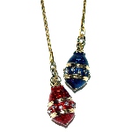 Collier original - Oeufs pendentifs Charms