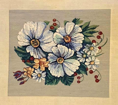 Tapisserie - Bouquet fleurs Kosmeya