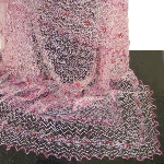 Châle Rose Mariage