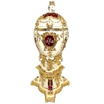 Oeuf Jubilé Danois copie oeuf Faberge