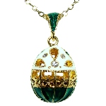 Pendentif Oeuf Faberge style
