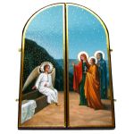 Icone de la Résurrection du Christ - Triptyque