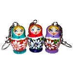 Cadeau pour invites anniversaire enfant - Portes-cles poupee Matriochka