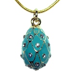 Collier original femme - copie pendentif Fabergé