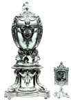 Oeuf Jubilé Danois copie oeuf Faberge