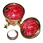 Oeuf Rosebud - Bouton de Rose - copie Oeuf Faberge
