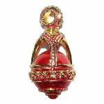 Oeuf Pendentif Russe Fabergé style - Dome