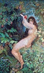 Tapisserie Ève et le fruit défendu