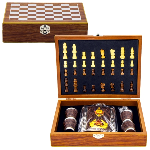Jeux d'échec russe en bois