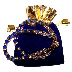 Bracelet Double Rang de perles verre Murano