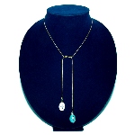 Collier fantaisie original - Oeufs pendentifs