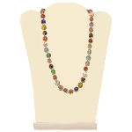 Collier perles verre Murano