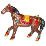 Figurine Cheval collection - Box Faberge style