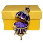 L'oeuf au Treillis inspiration Oeuf Faberge